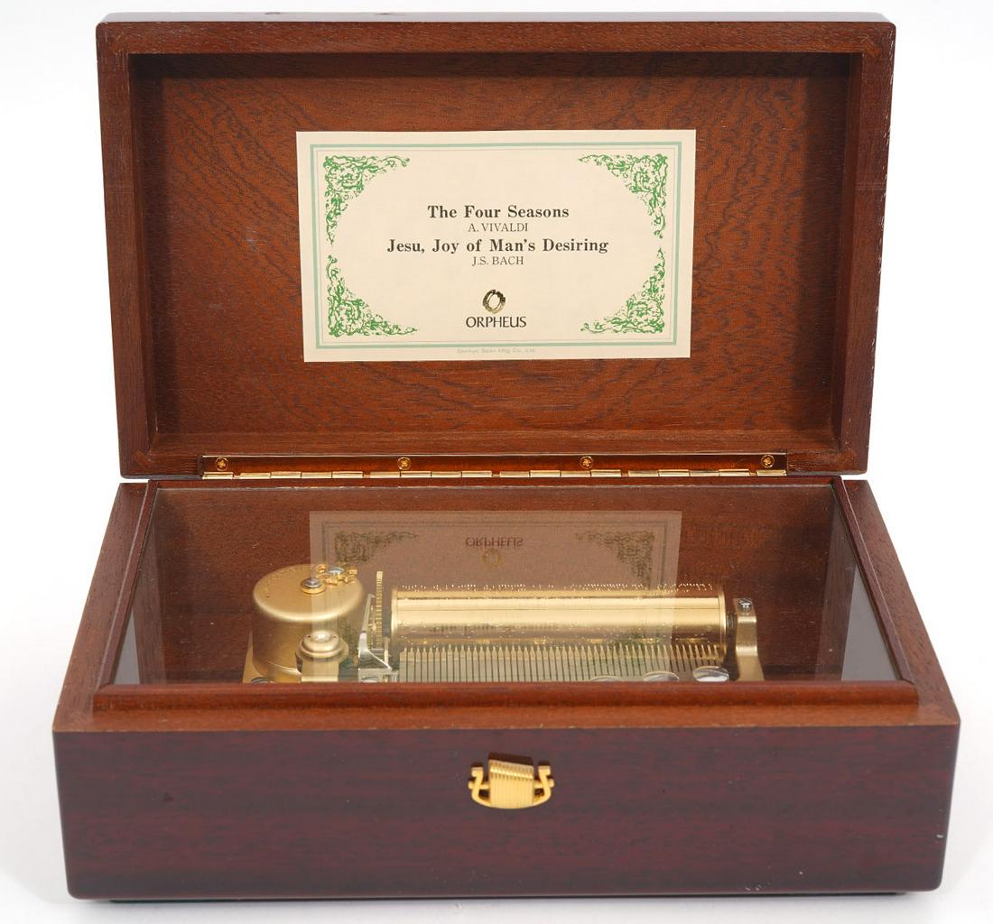 Sankyo Orpheus "Four Seasons" & "Jesu" Music Box (1 of 8)