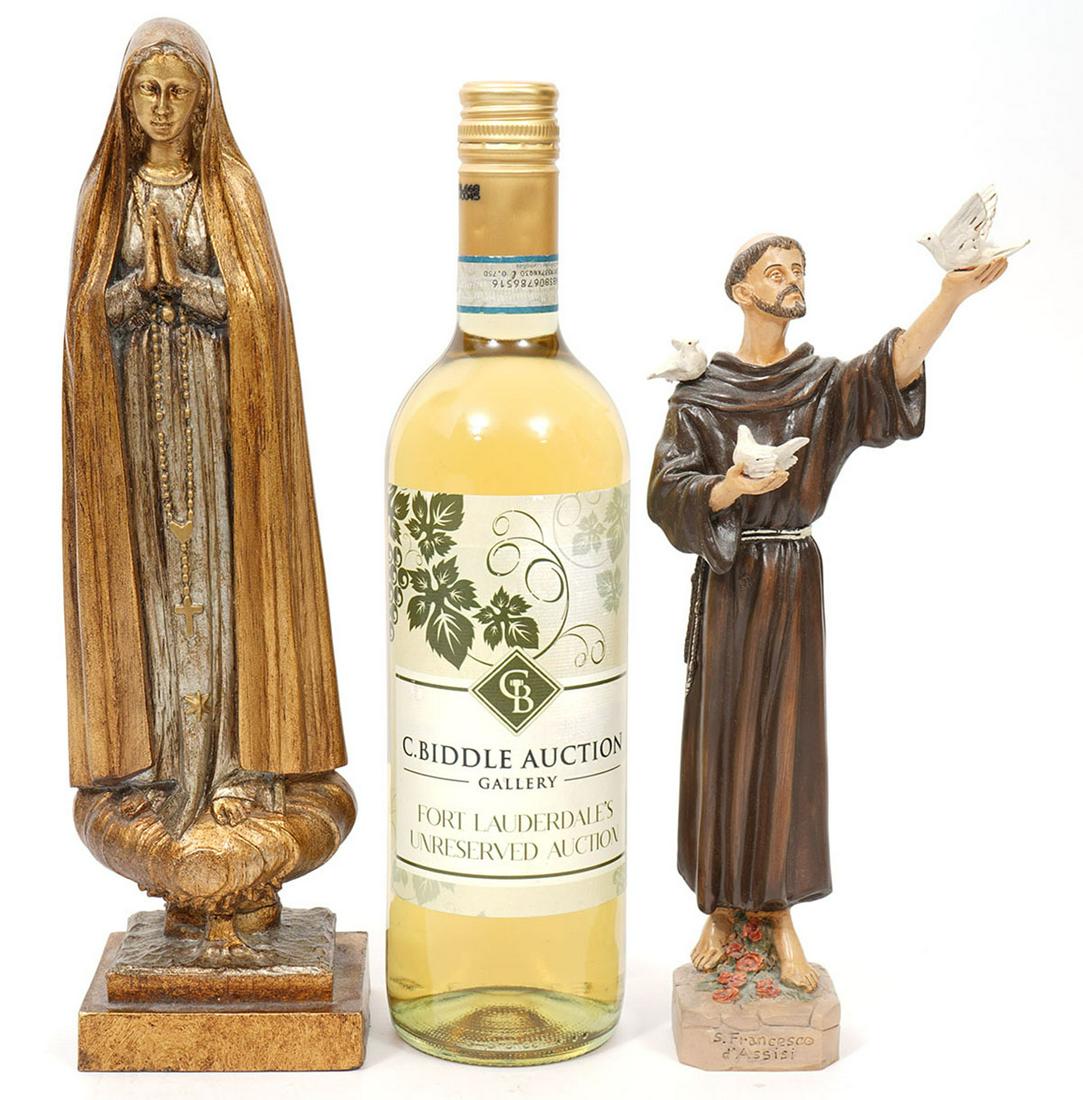 Assisi & Madonna Santo-Style Figures (1 of 11)