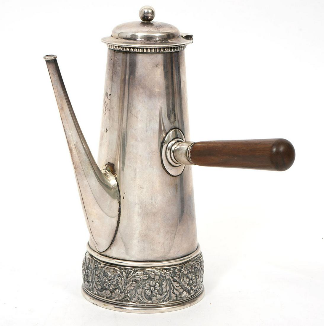 Tiffany & Co. Sterling Chocolate Pot (1 of 6)