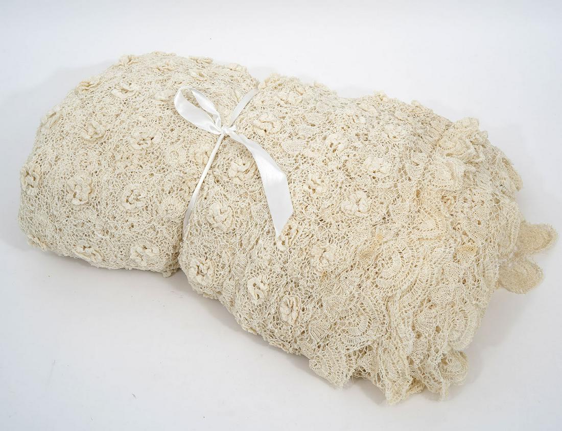 Irish Crochet-Style Lace Blanket (1 of 5)