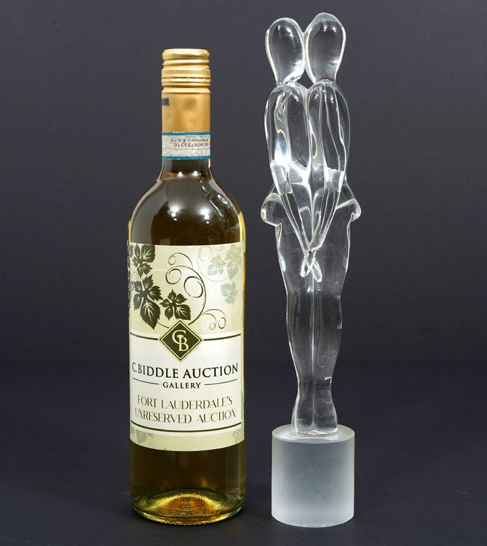 Renata Anatra Vetri Murano "Lovers" Art Glass (1 of 5)