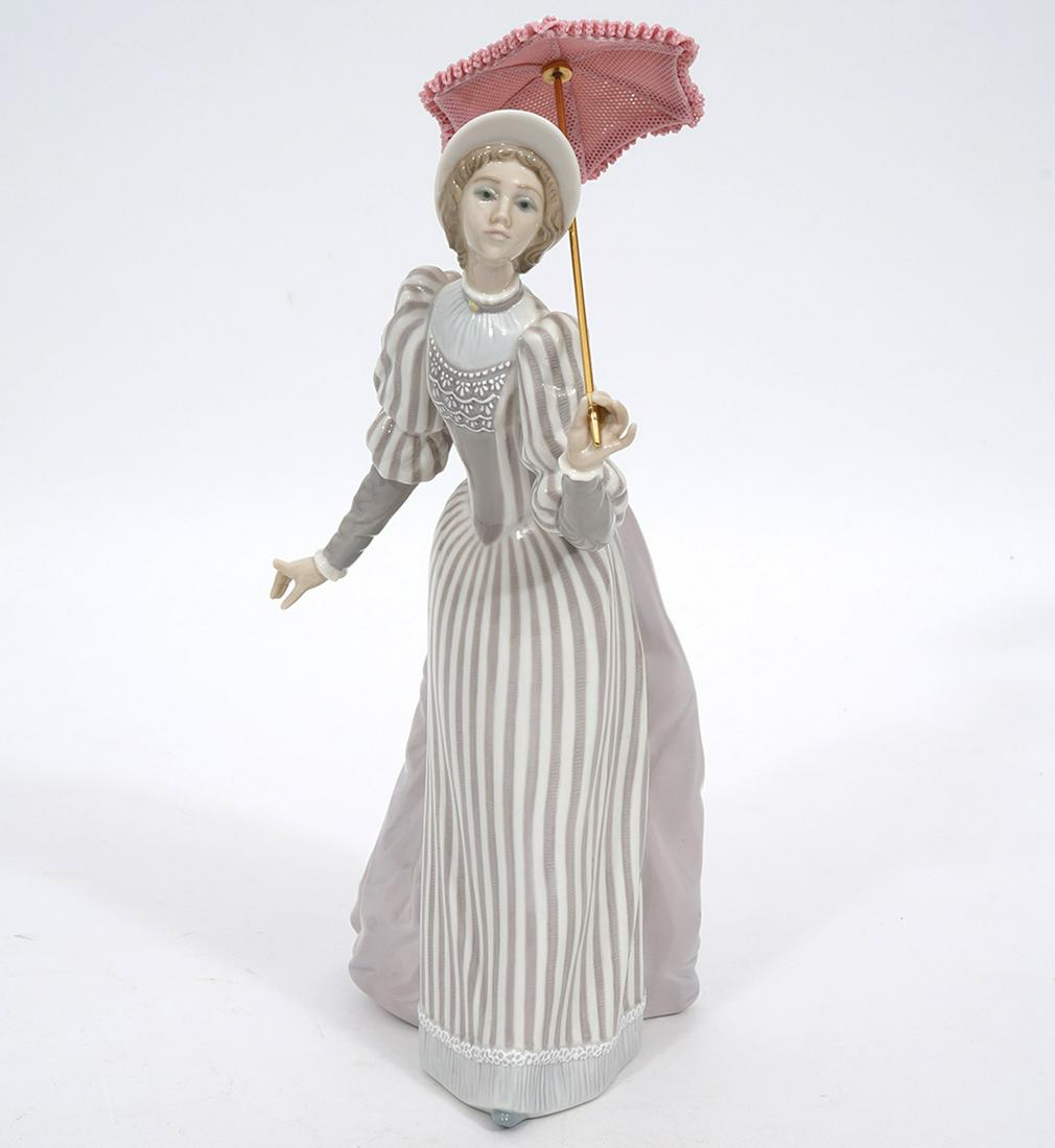 Lladro Porcelain Figure #5324 'English Lady' (1 of 10)