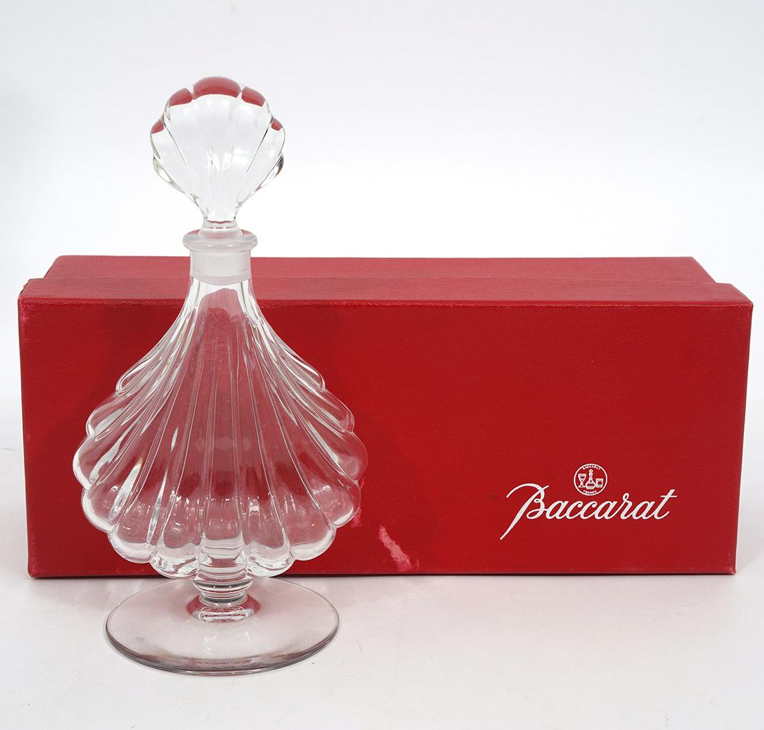 Baccarat Crystal Shell-Form Perfume Bottle (1 of 8)