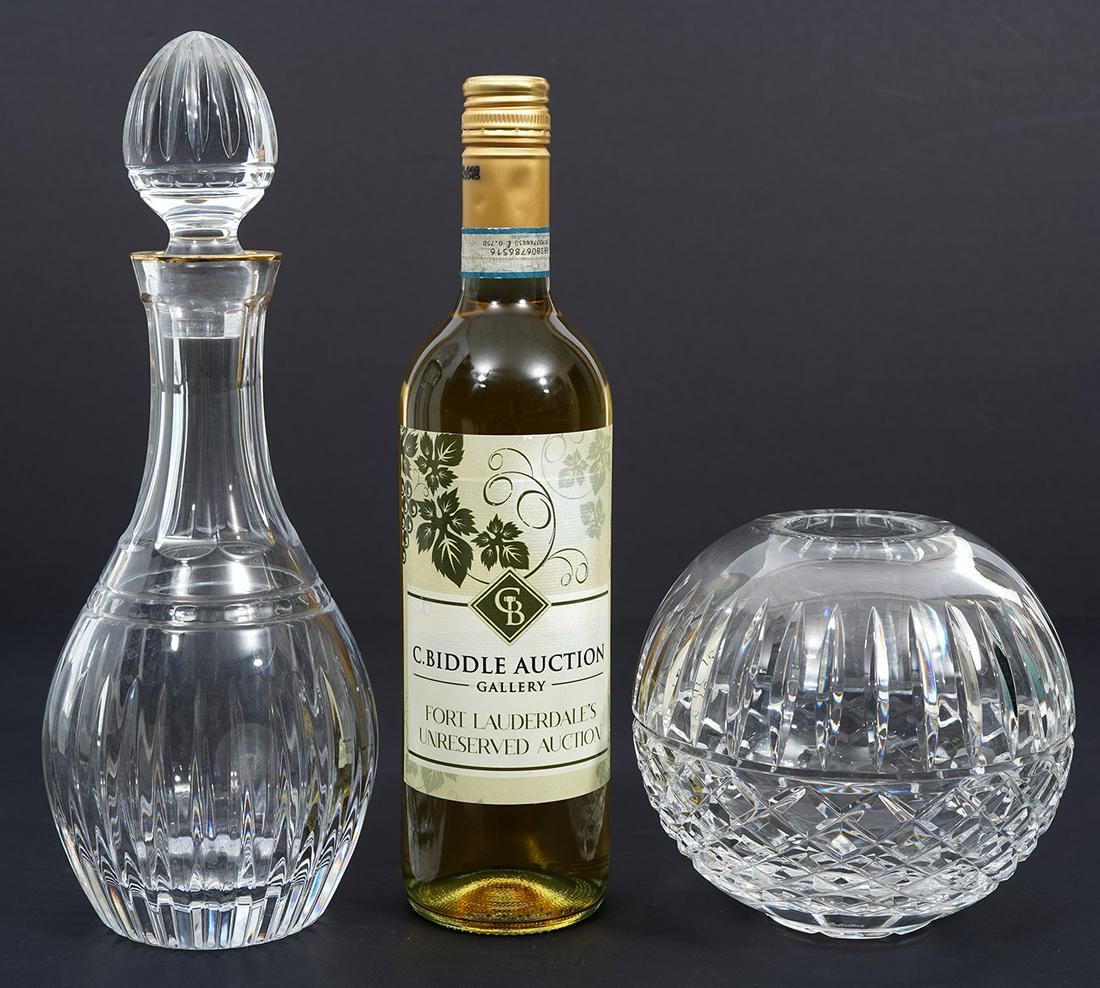 Waterford Crystal Decanter & Vase (1 of 9)