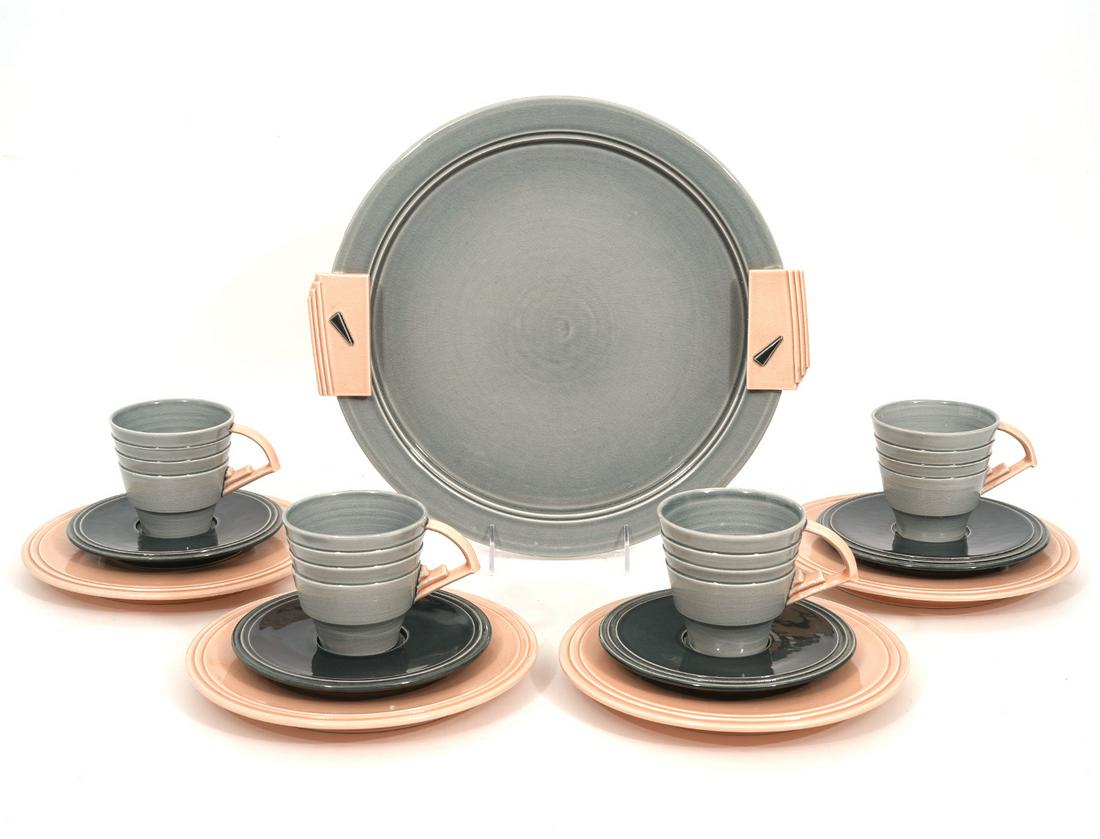 Set for 4 Michael Lambert Cups Saucers Plates (1 of 15)