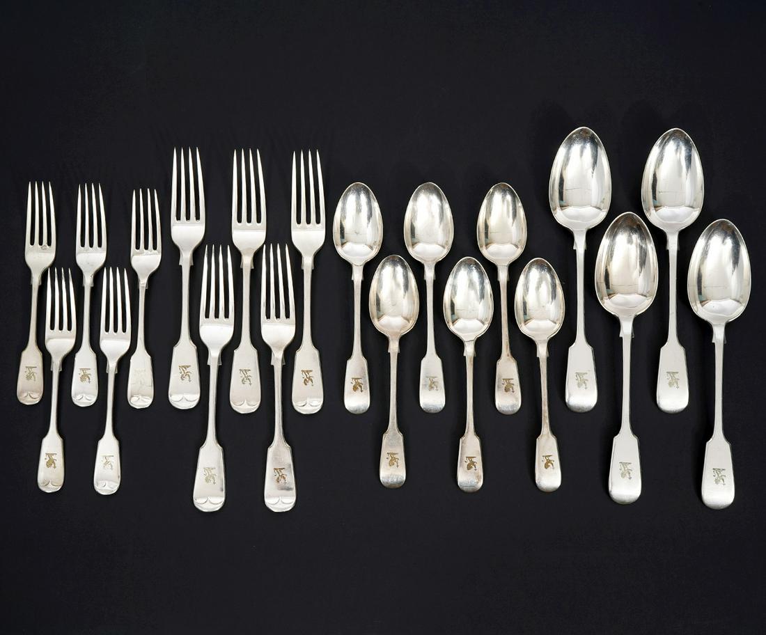 Mappin Brothers Silver-Plate Forks and Spoons (1 of 10)