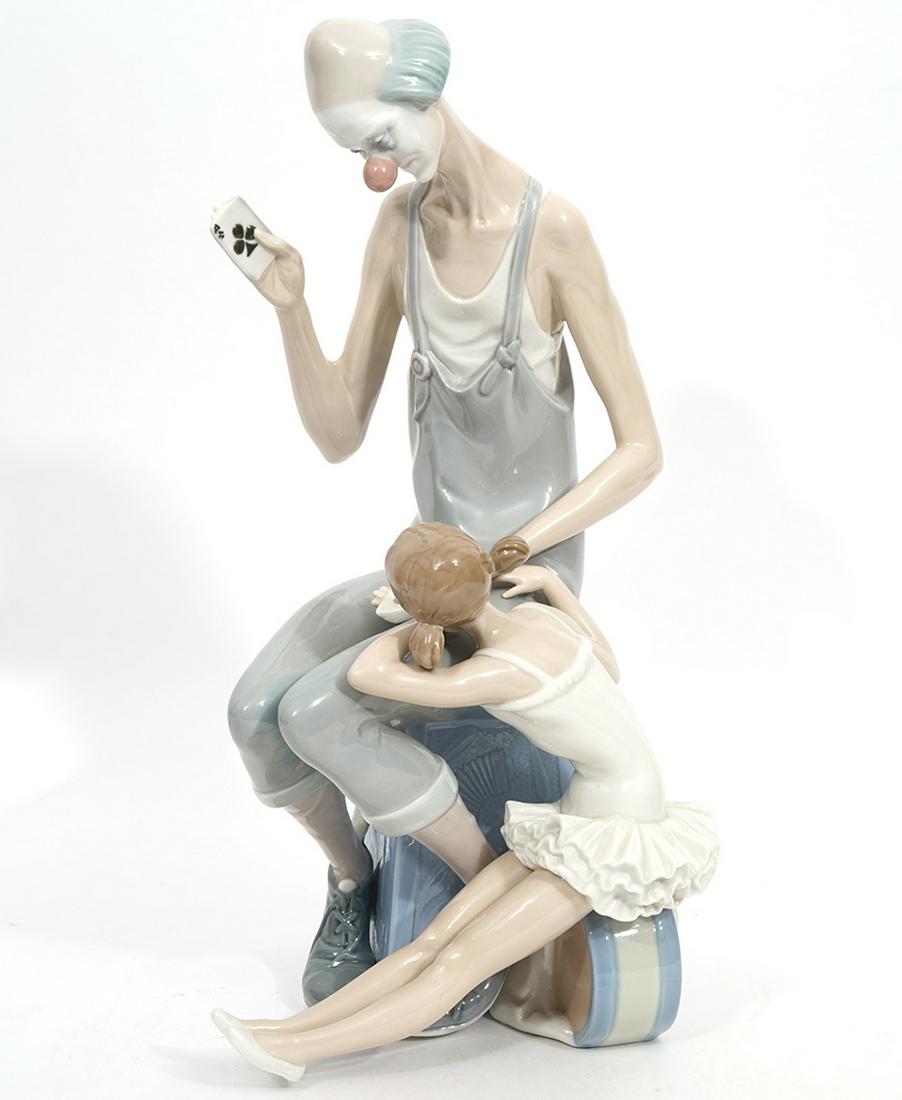 Lladro "Magic" Clown & Ballerina Porcelain Figure (1 of 8)