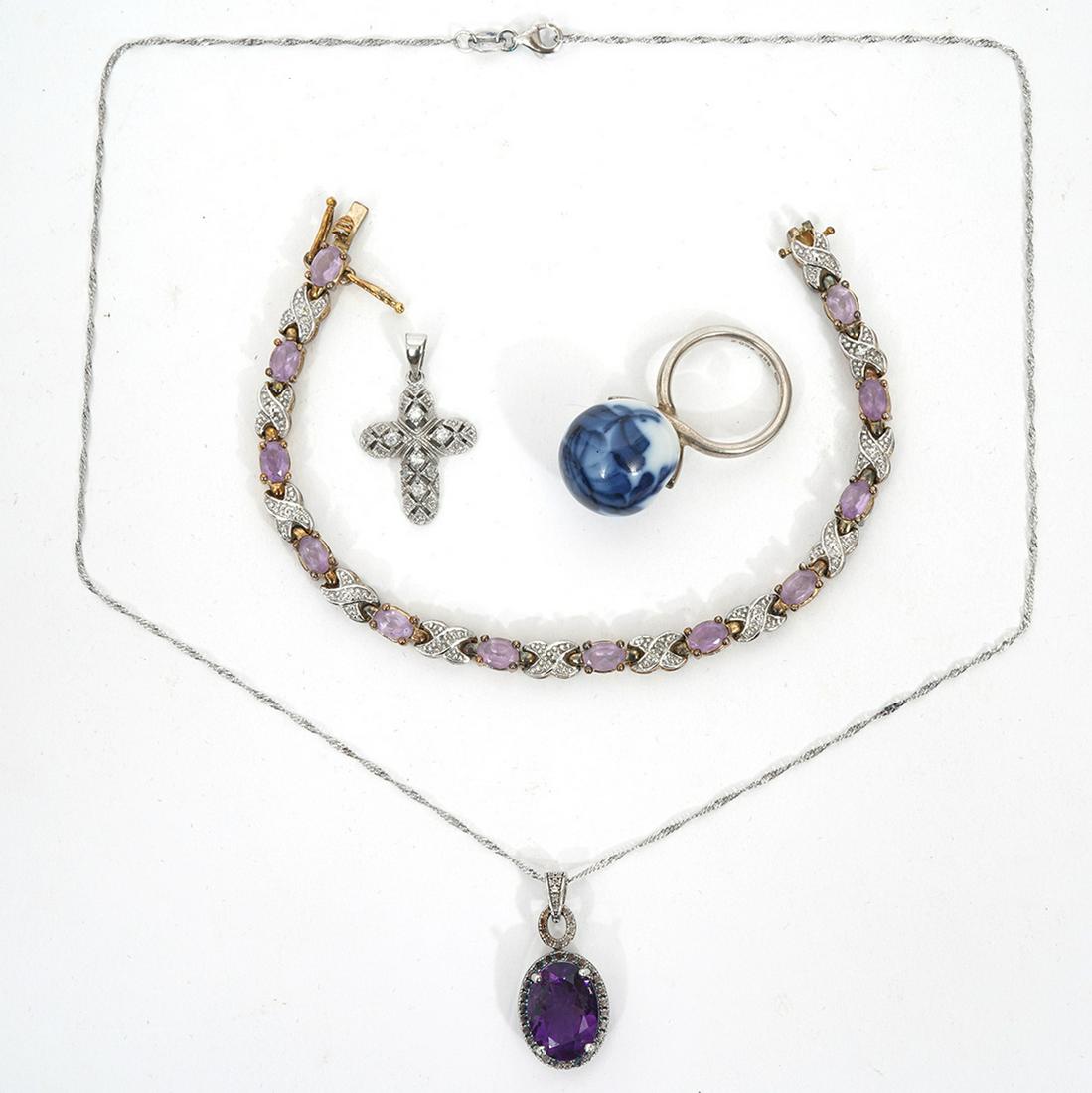 Mixed Sterling Jewelry Lot (1 of 12)