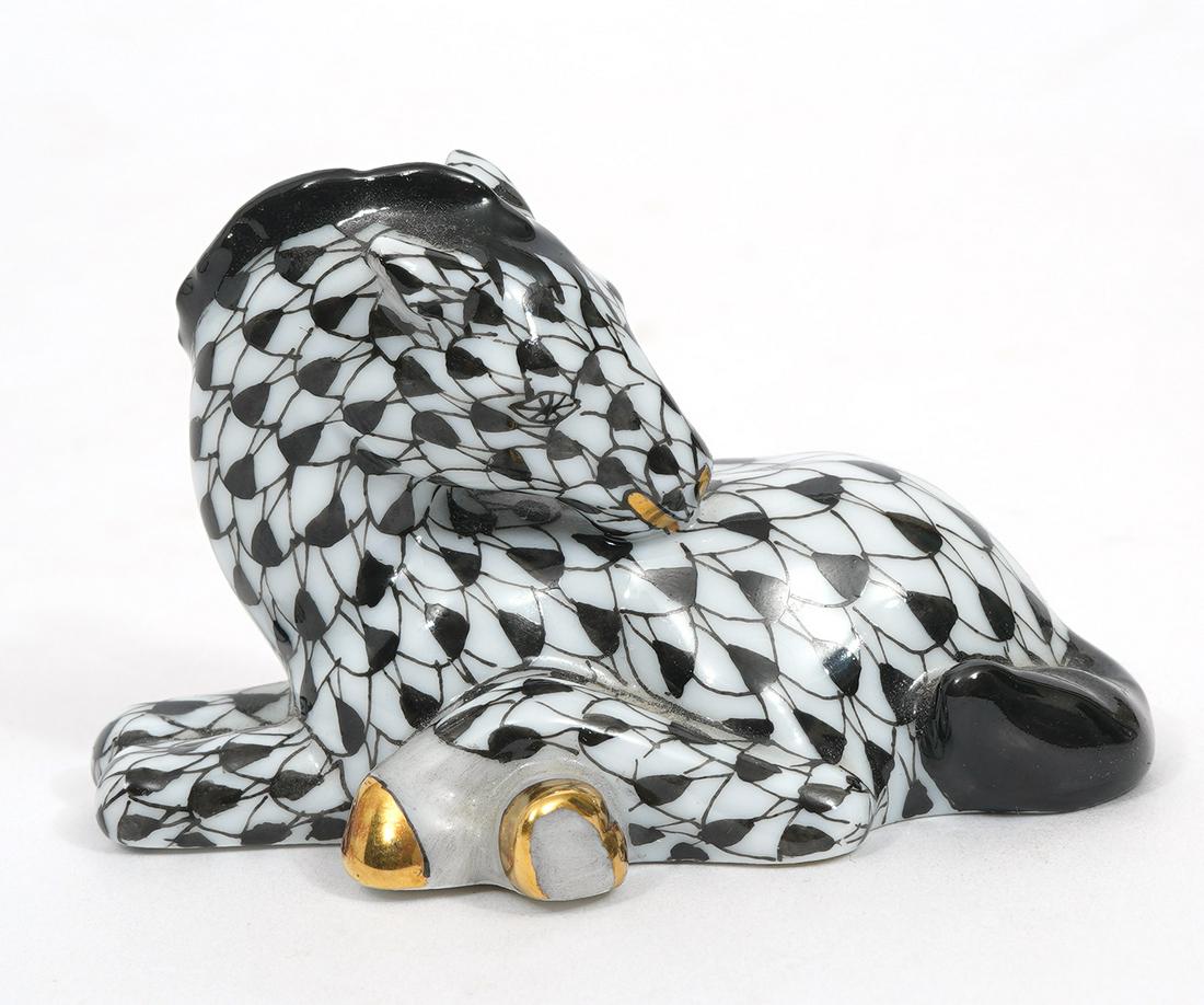 Herend Fishnet Small Horse Porcelain Figure (1 of 6)