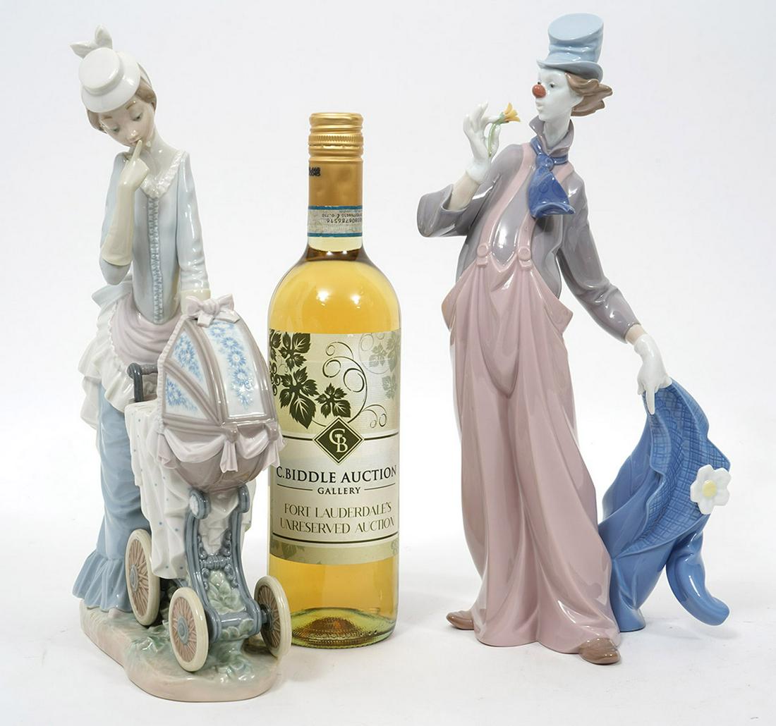 Two Lladro Porcelain Figures #6507 & #4938 (1 of 5)