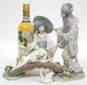 Lladro "Springtime Japan&rdquo; on Plinth Porcelain