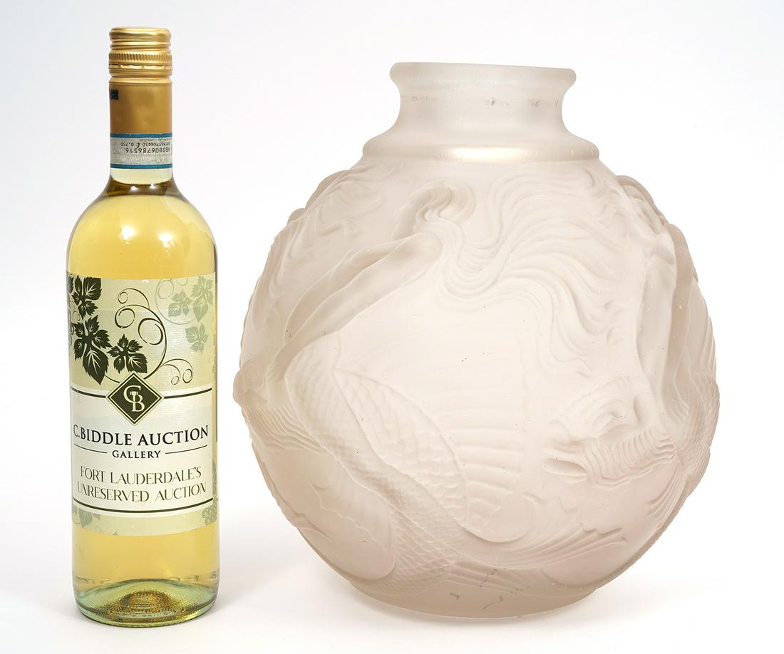 French/Czech Art Deco-Style Mermaid Vase (1 of 9)