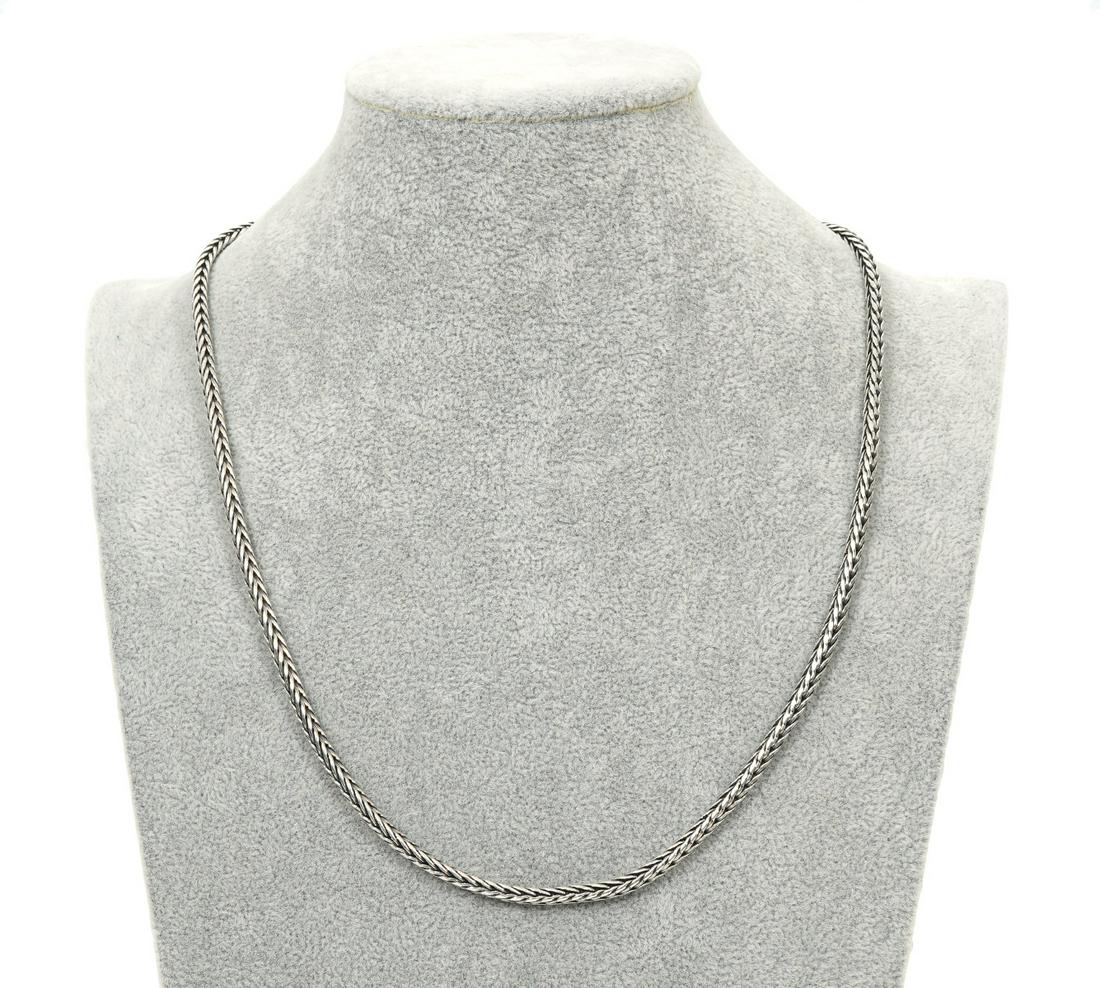 Konstantino Sterling Silver Wheat Chain (1 of 5)