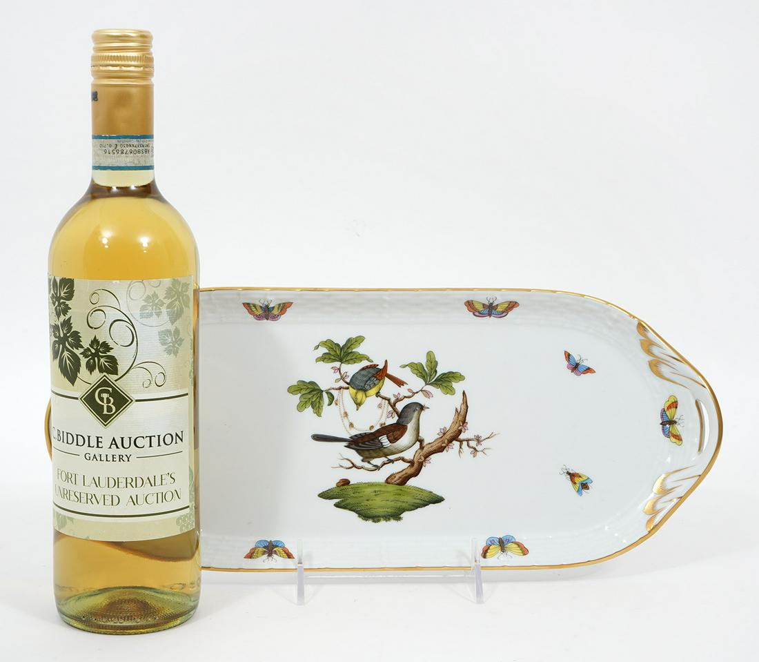 Herend Rothschild Bird Oblong Tray (1 of 5)