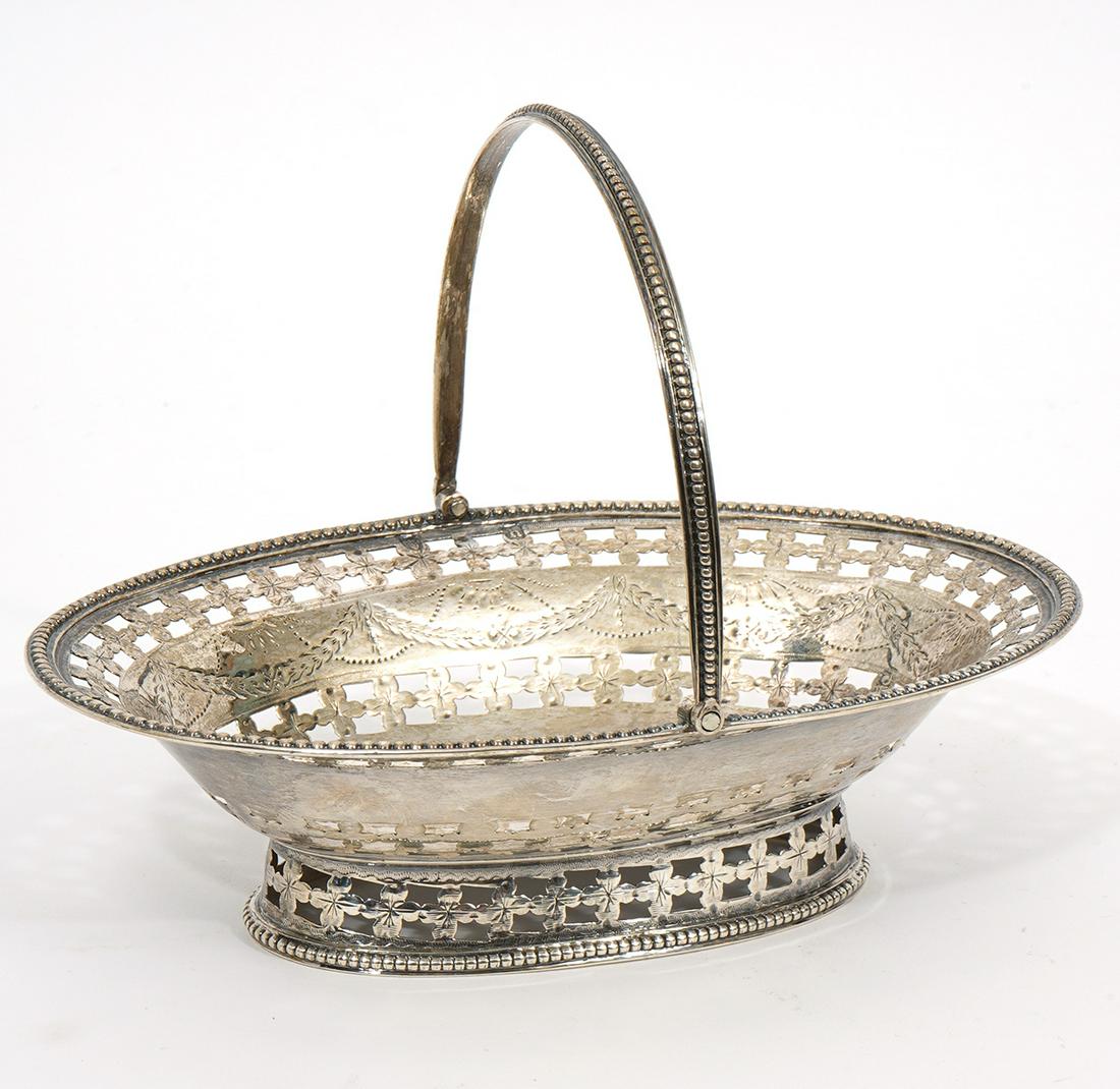 British George III Silver Basket Thomas Daniells (1 of 6)