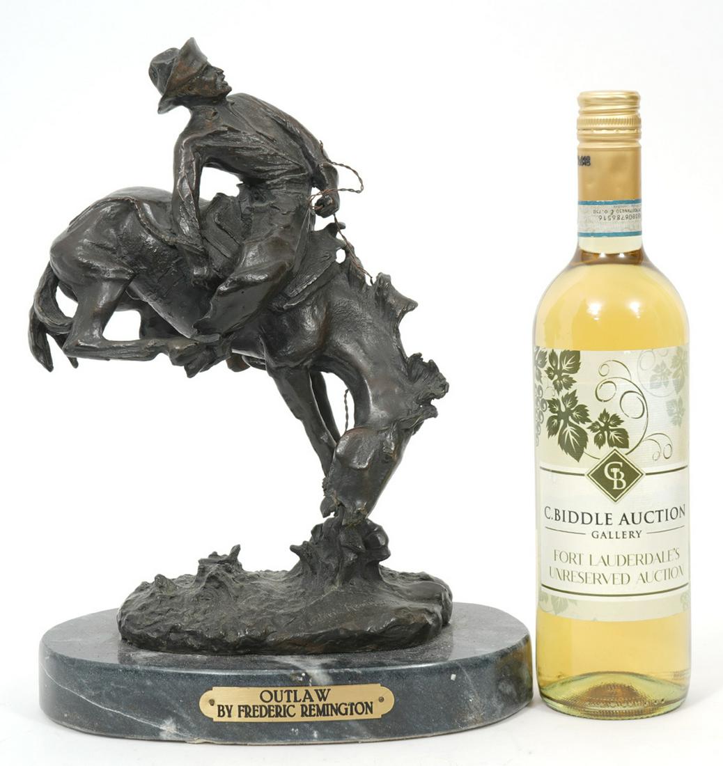After Frederic Remington "Outlaw" Bronze (1 of 10)