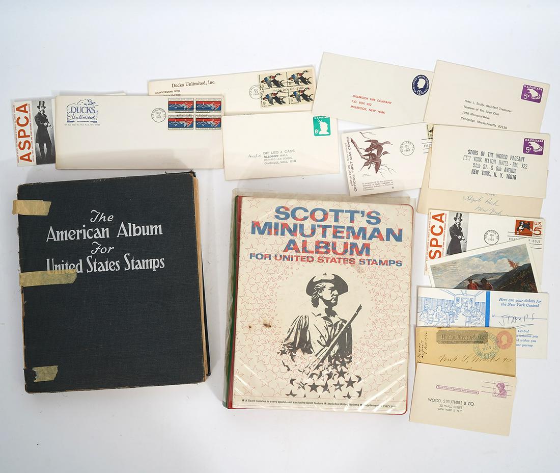 Two American Stamp Collector's Books (1 of 17)