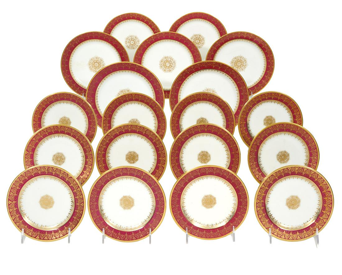 J. Pouyat French Limoges 19Pc. Dinner & Dessert (1 of 7)