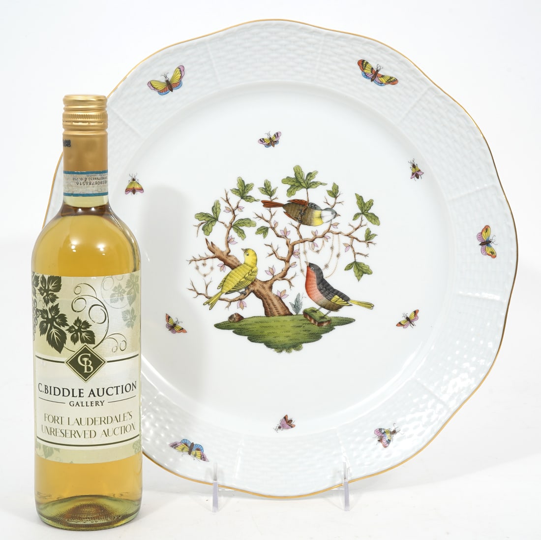 Herend 'Rothchild Bird' Porcelain Charger (1 of 5)