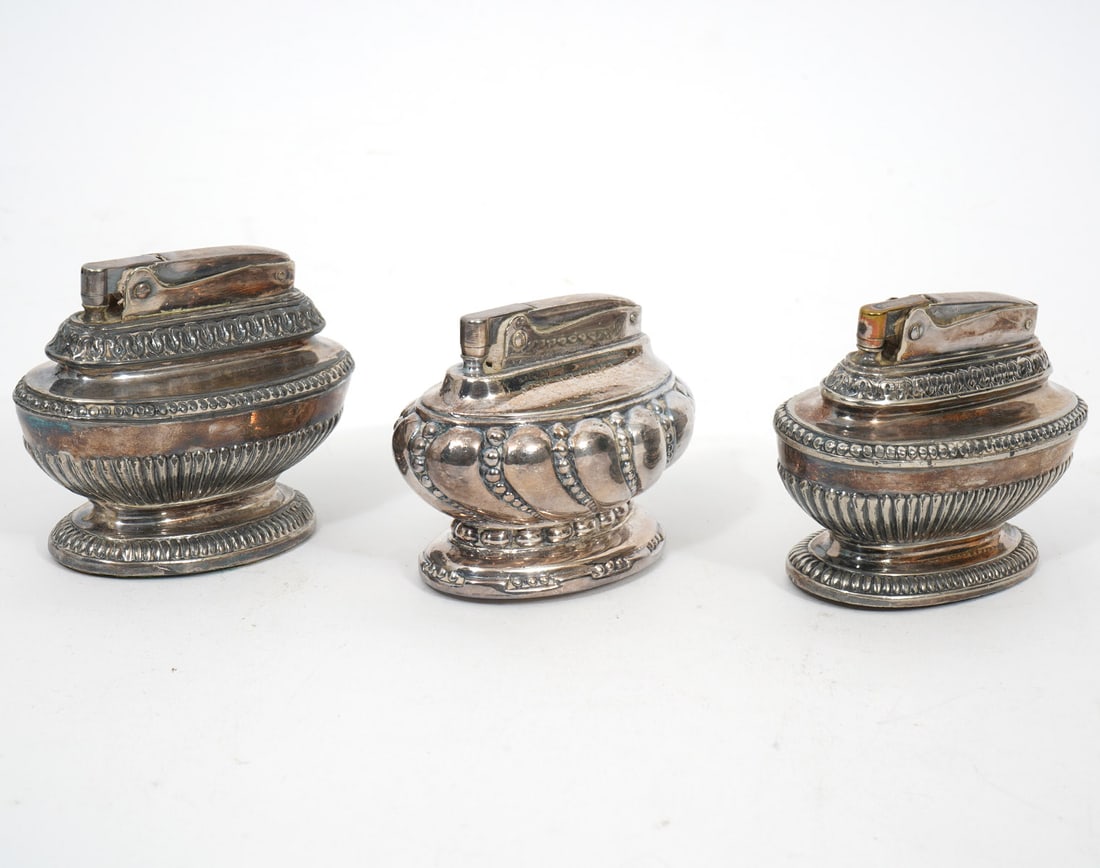 Three Ronsen Table Lighters (1 of 7)