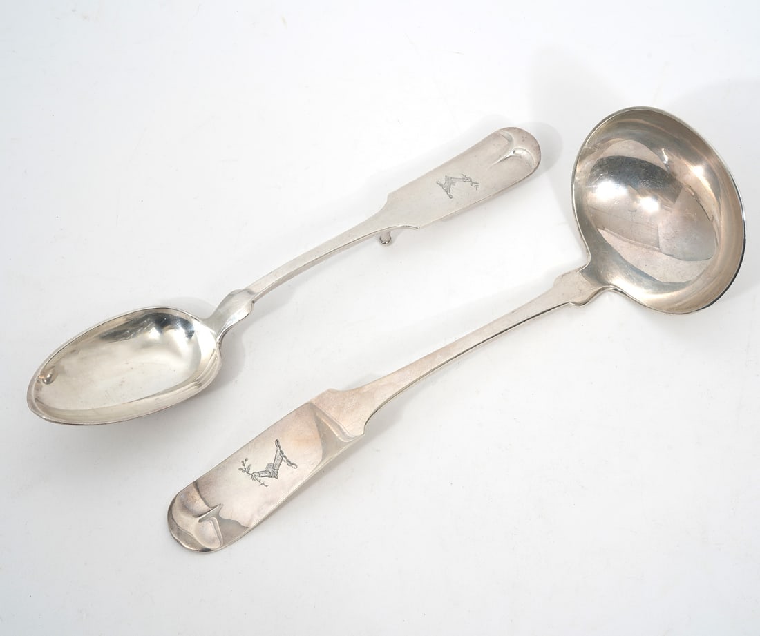J.E. Caldwell Sterling Silver Ladle & Spoon (1 of 6)