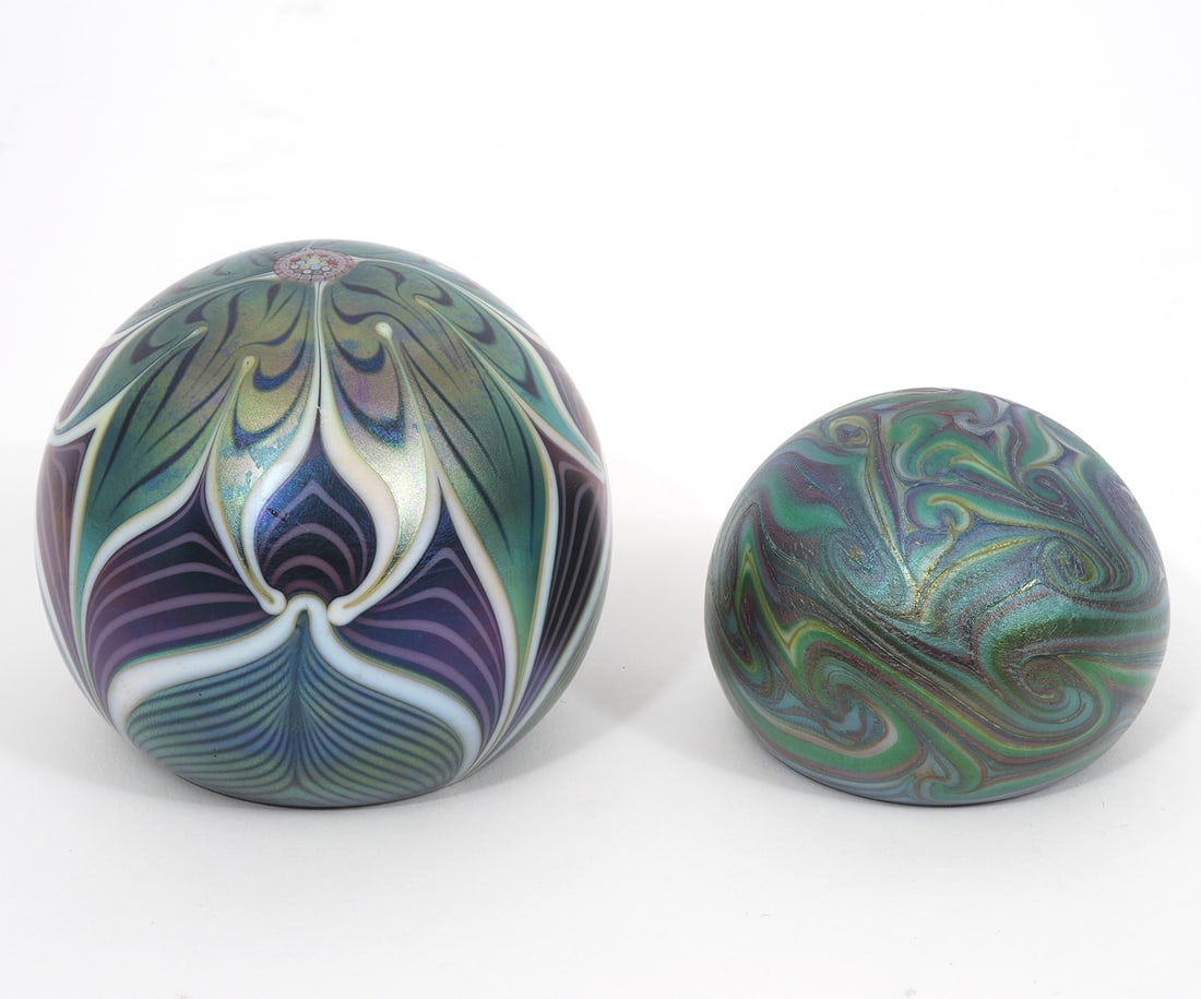 Two Orient & Flume Paperweights (1 of 7)