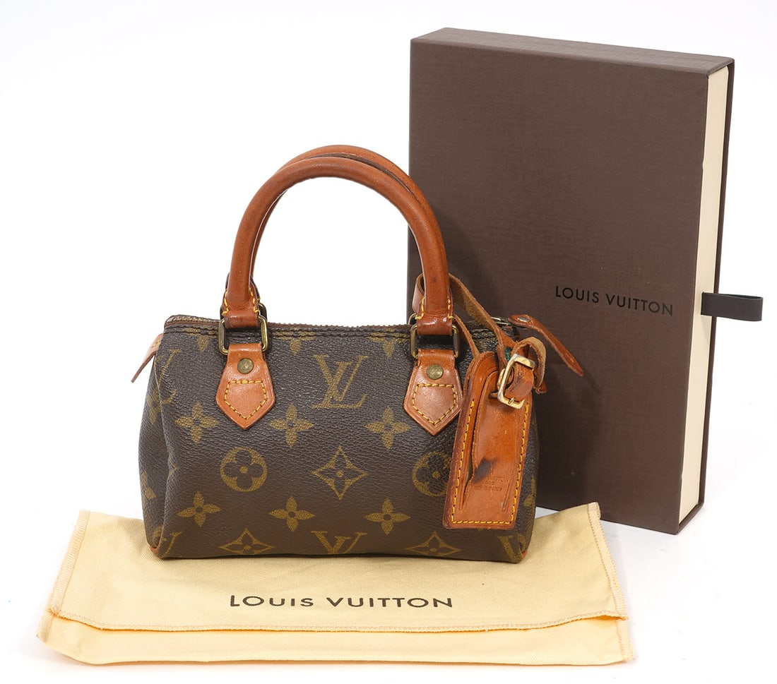 Louis Vuitton Brown Monogram Small Handbag (1 of 7)