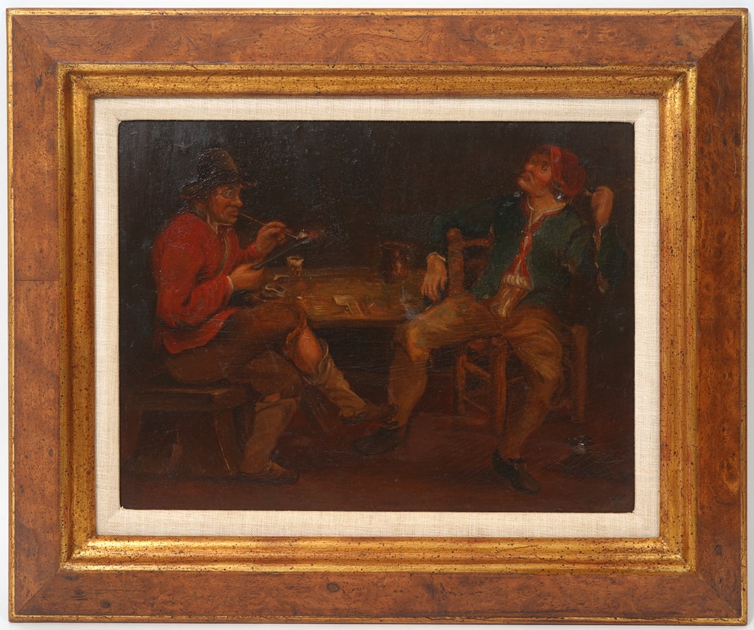 Continental European O/B Genre Scene Painting (1 of 6)