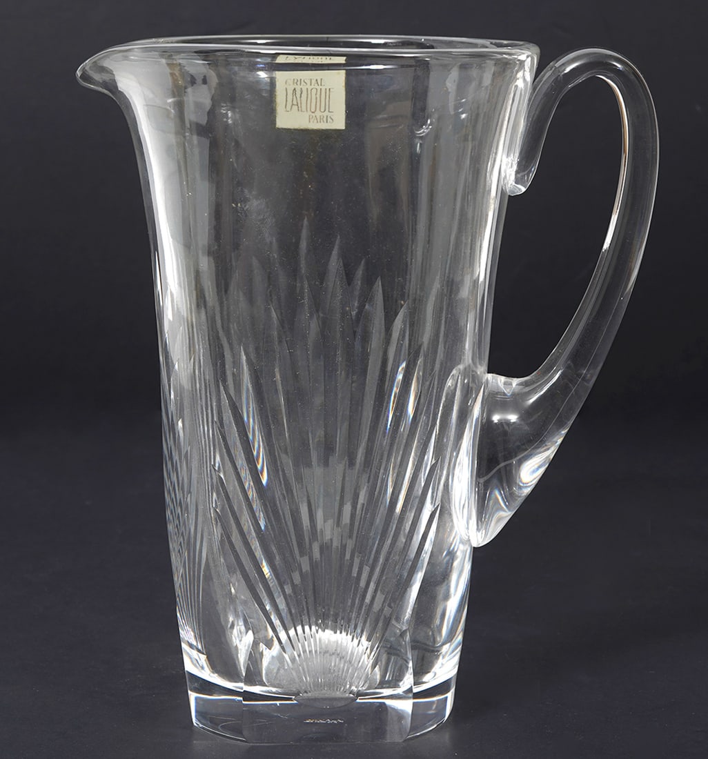 Lalique "Paris" Crystal Pitcher (1 of 7)