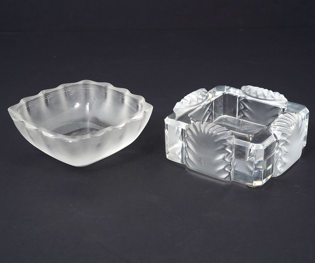 Two Lalique French Crystal Dishes (1 of 5)