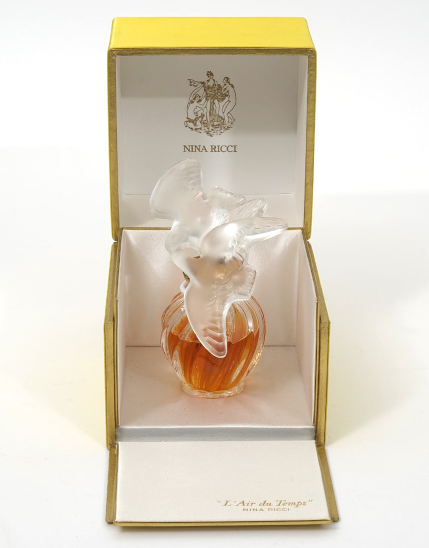 Lalique Crystal 'L' Air du Temps' Perfume Bottle (1 of 6)