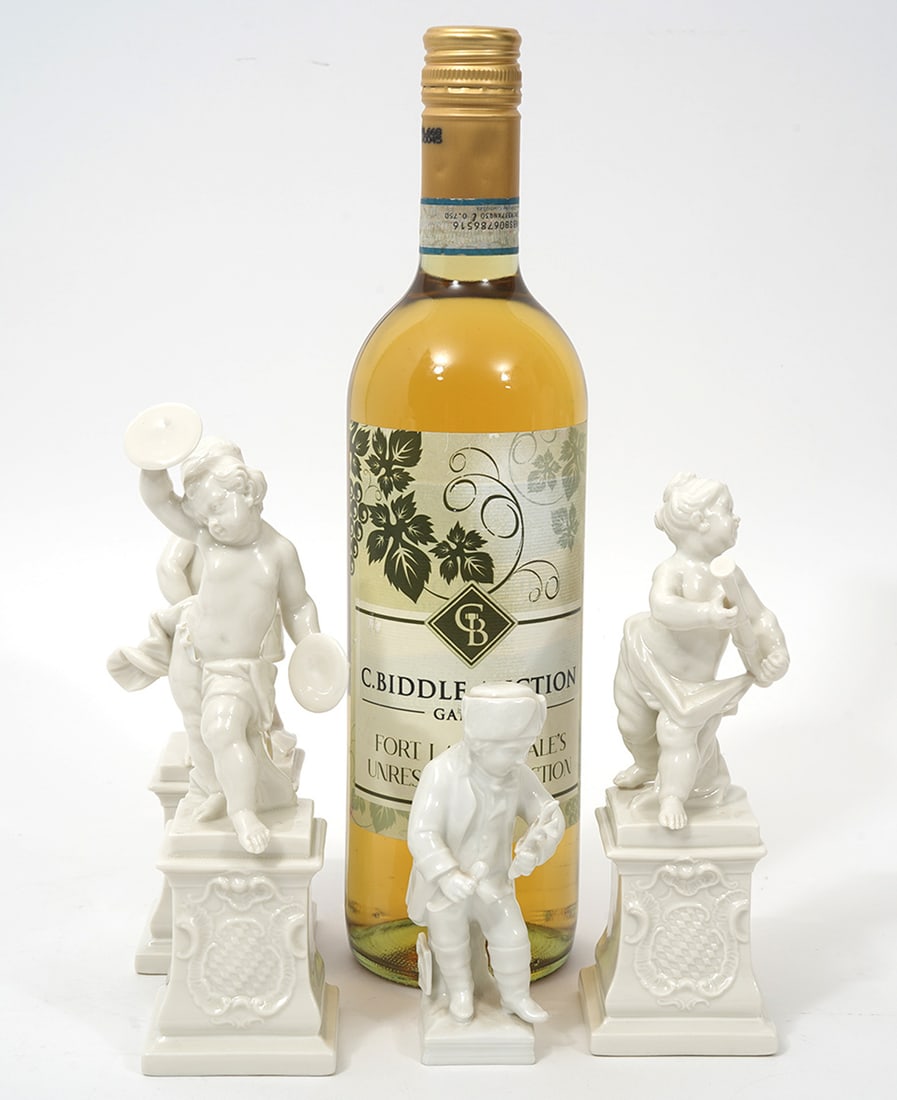 Four German Porcelain Figures (1 of 7)