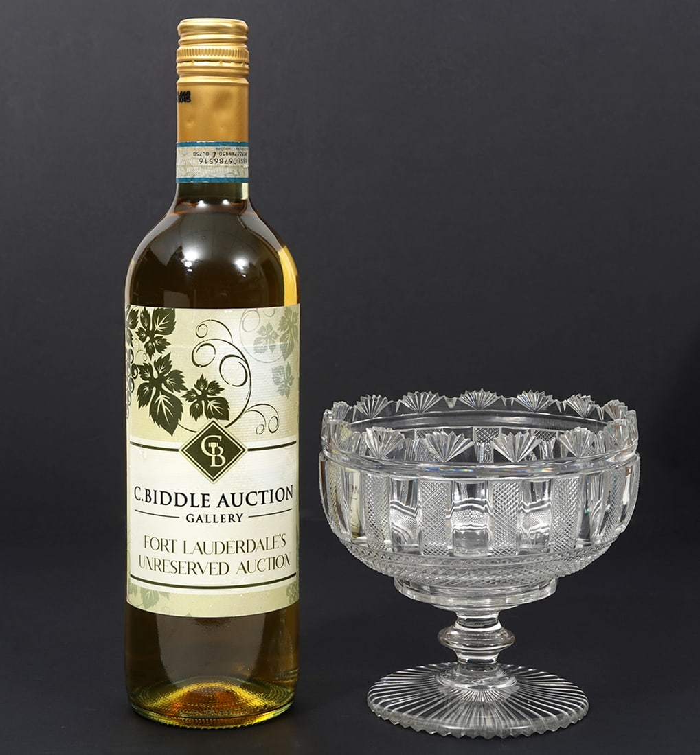 Antique English Cut Glass Crystal Bowl (1 of 10)