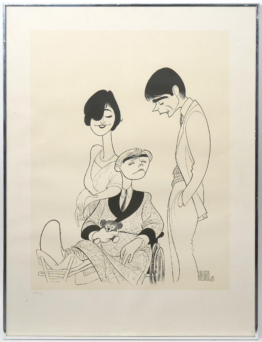 Al Hirschfeld 'Brideshead Revisited' Lithograph (1 of 7)