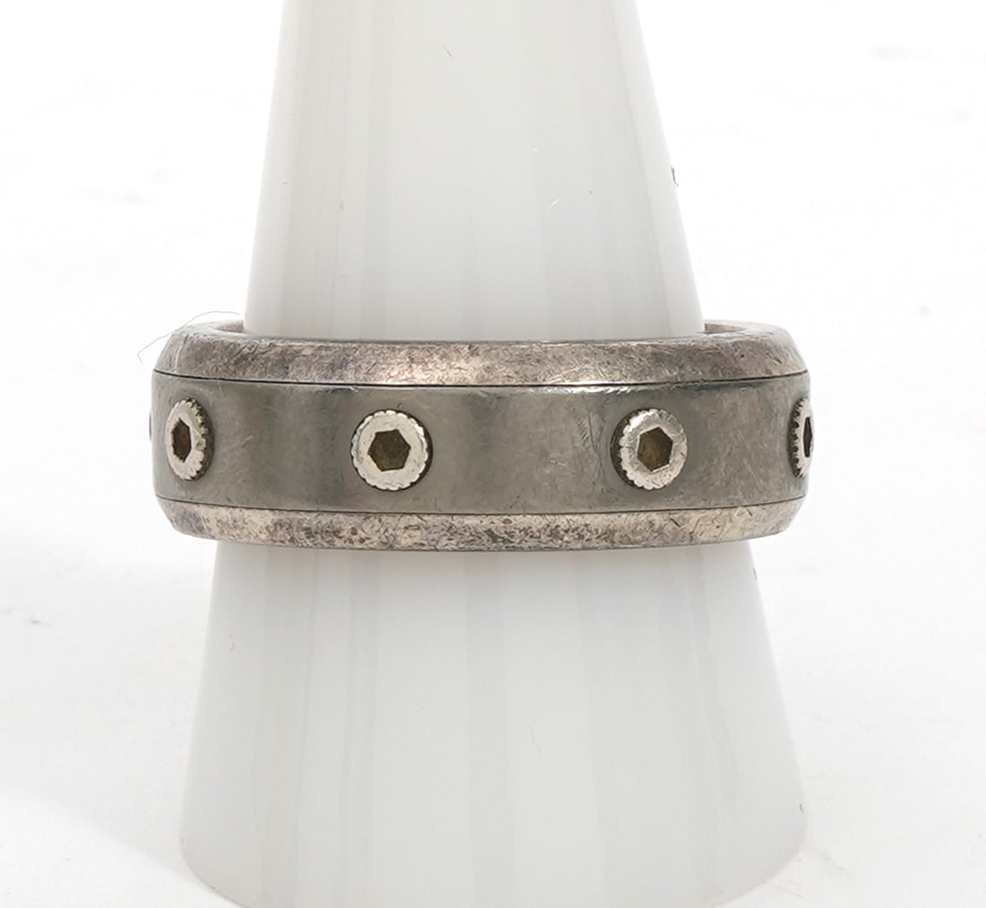 Paloma Picasso for Tiffany & Co 925 Titanium Ring (1 of 4)