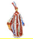 Herend Hungarian Porcelain Carnival Woman S/N