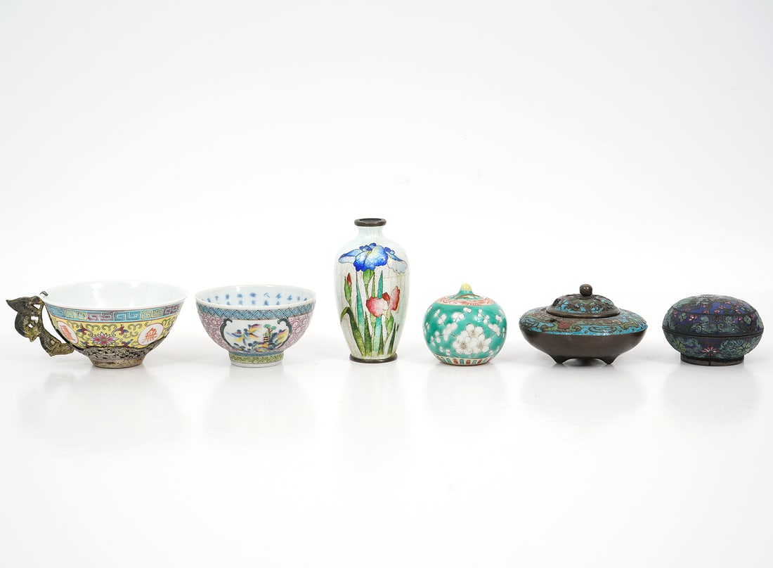 6Pc Group of Chinese Ware (1 of 19)