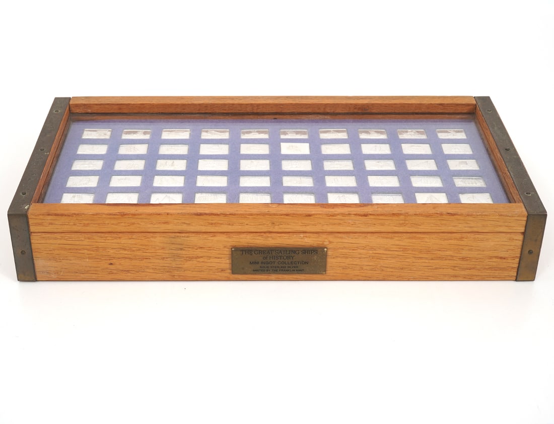 50 Sterling Ingots Great Sailing Ships of History (1 of 12)