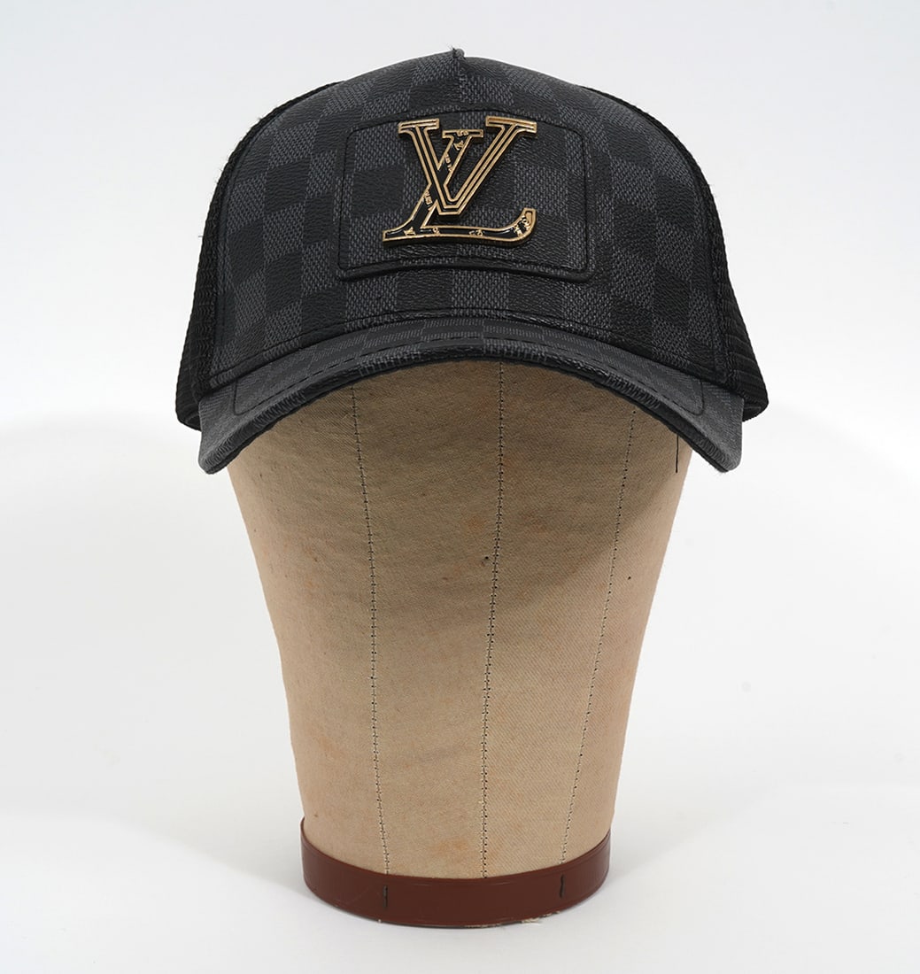 Louis Vuitton Black and Gold Trucker Hat (1 of 6)