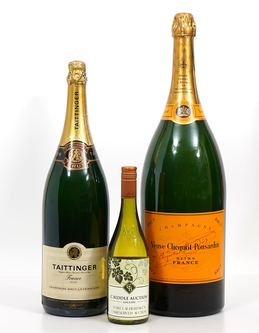 Two Large Display Bottles of Champagne (1 of 9)