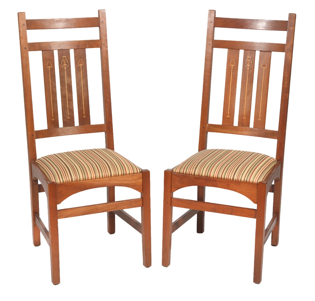 Pr. Stickley Harvey Ellis Side Chairs (1 of 12)