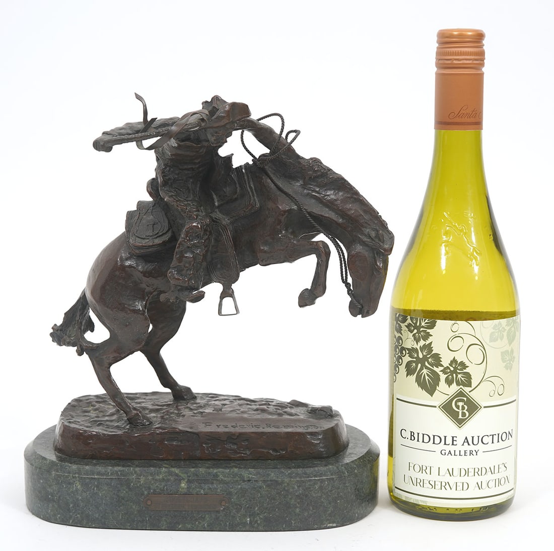 Wooly Chaps' Bronze Figure Frederic Remington (1 of 10)