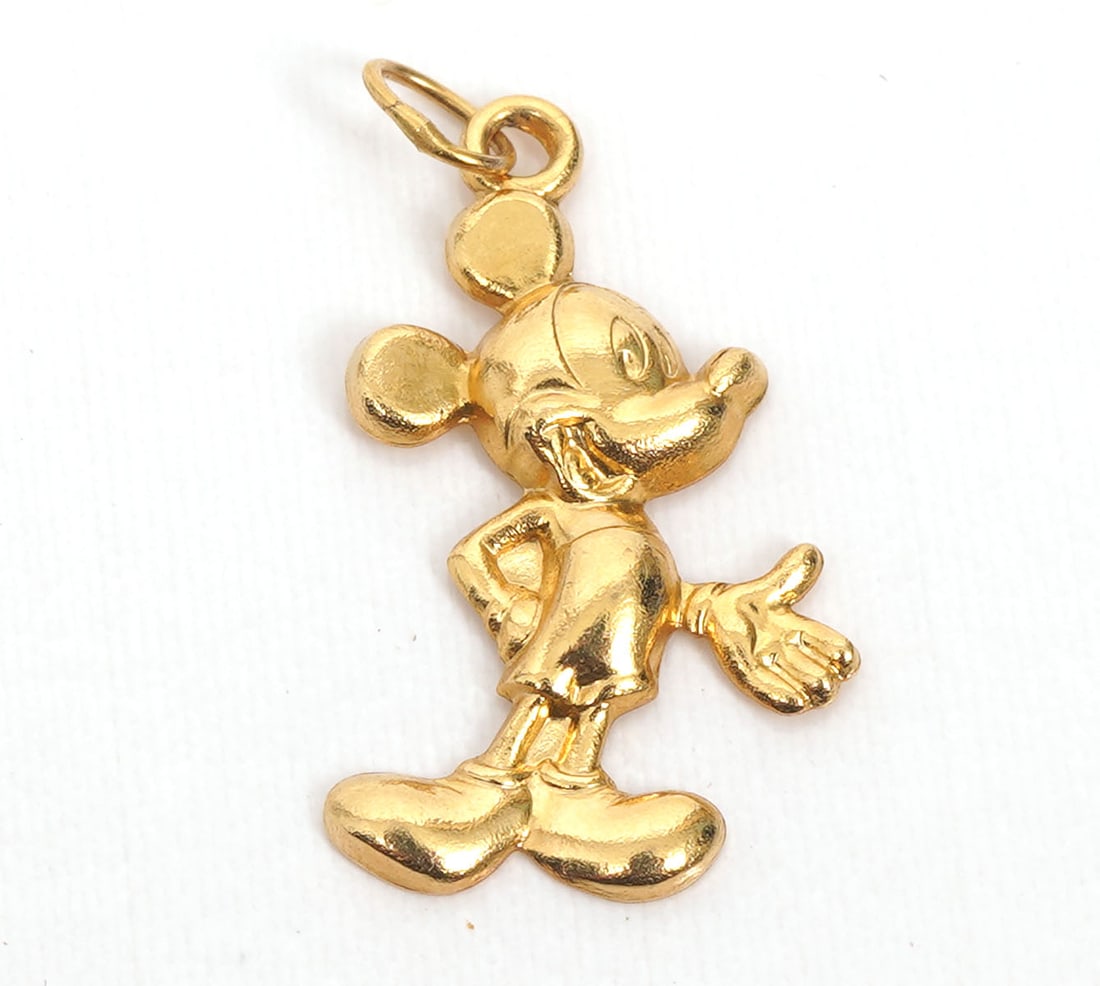 Disney Mickey Mouse 14K Gold Pendant (1 of 4)