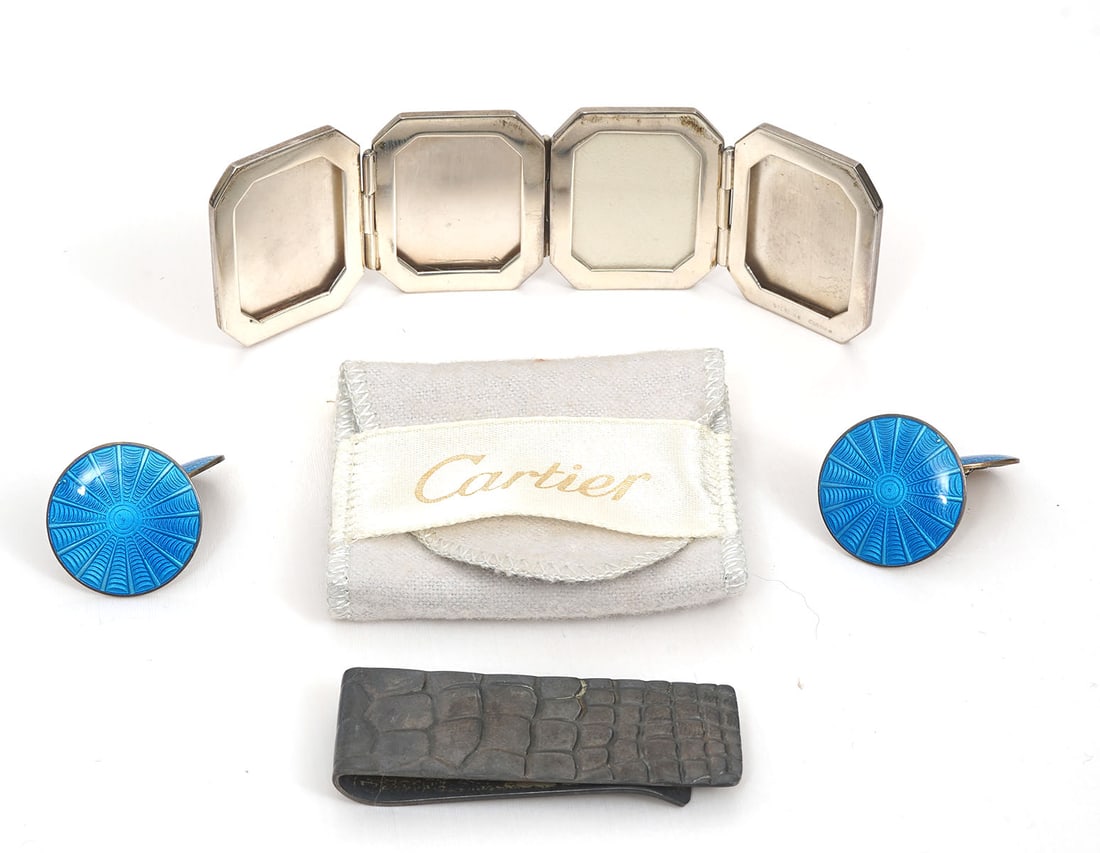 Tiffany Money Clip, Cartier Frames, Cufflinks (1 of 12)