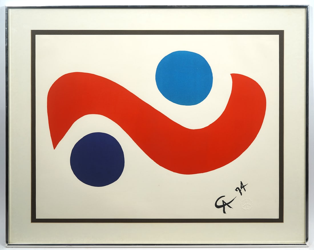 After Calder "Skybird" 1974 Lithograph (1 of 5)