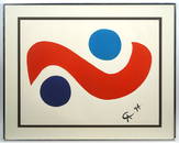 After Calder "Skybird" 1974 Lithograph