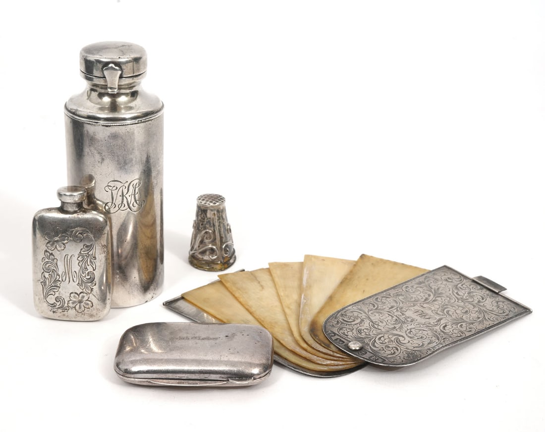 Group of Five Sterling Silver Objects (1 of 13)