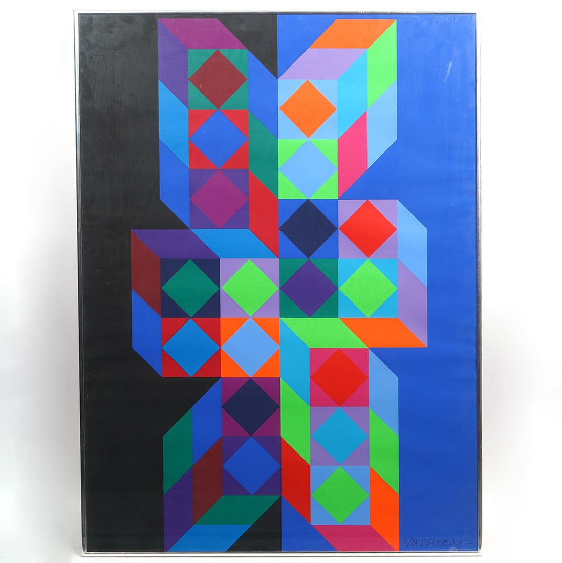 After Vasarely 1972 Munich Olympics Silkscreen (1 of 4)
