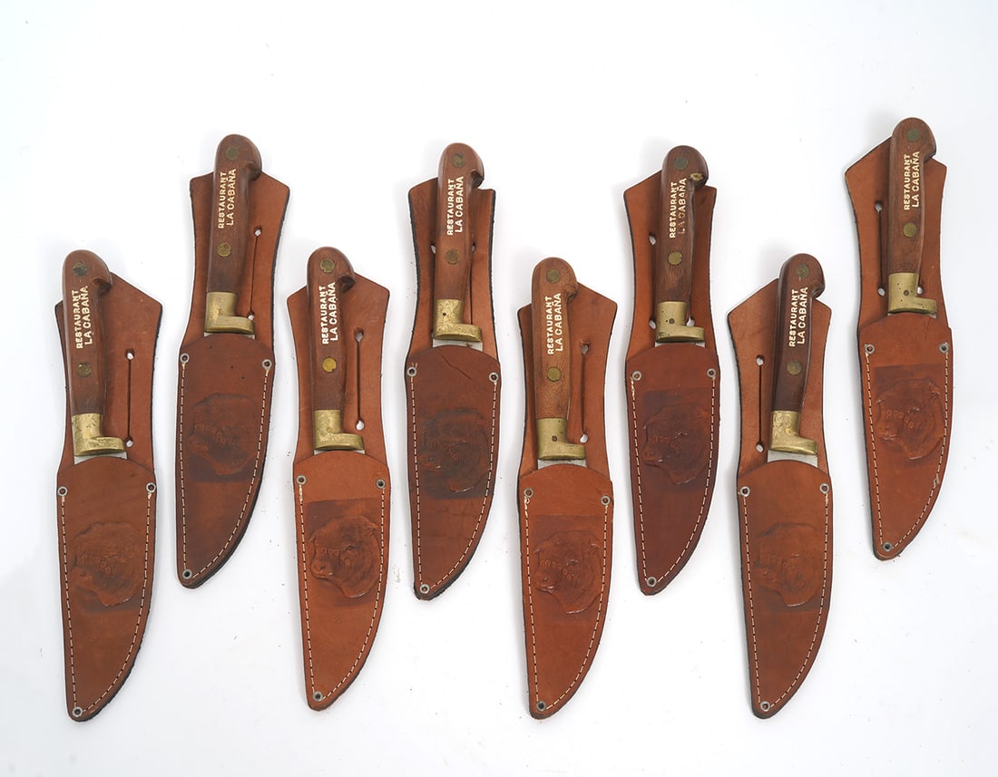 8 Vintage La Cabana Knife & Leather Sheath Tome (1 of 5)
