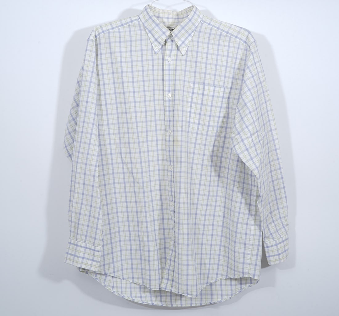 Hermes Men's Plaid Long Sleeve Shirt (1 of 5)